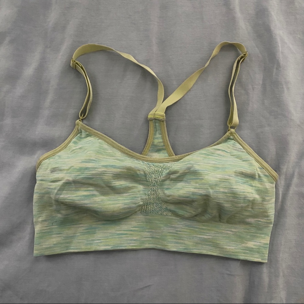 Green Sports Bra